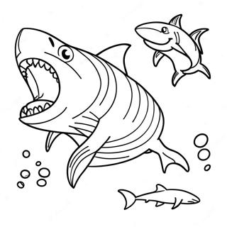 Tiger Shark Coloring Page 121165-55934