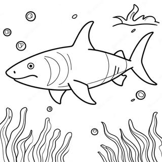 Tiger Shark Coloring Page 121165-55935