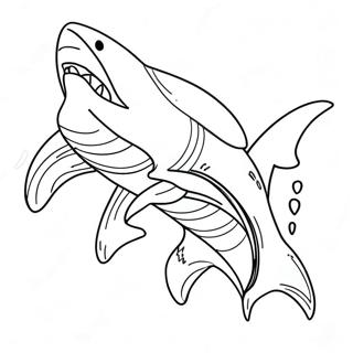 Tiger Shark Coloring Page 121165-55936