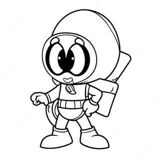 Marvin The Martian Coloring Pages