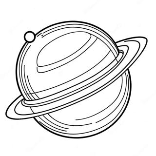 Saturn Coloring Pages