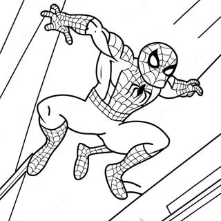 Spiderman And Hello Kitty Coloring Pages