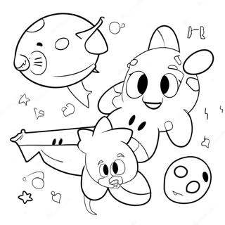 M3gan With Friends Coloring Page 121478 56160