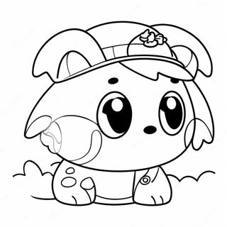 Cute M3gan Coloring Page 121481 56169