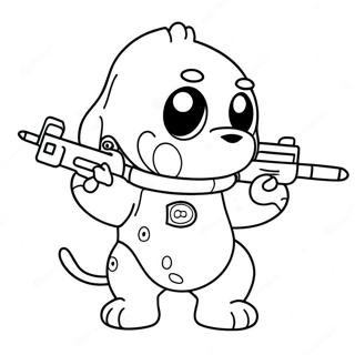 Cute M3gan Coloring Page 121481 56171