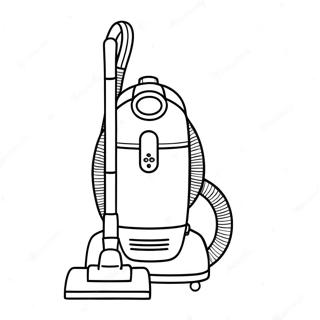 Vacuum Cleaner Coloring Page 121529-56194