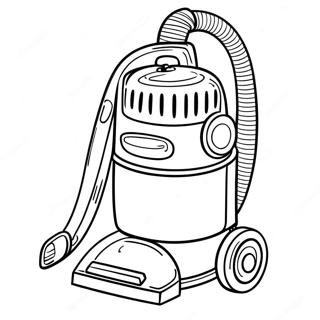 Vacuum Cleaner Coloring Page 121529-56195