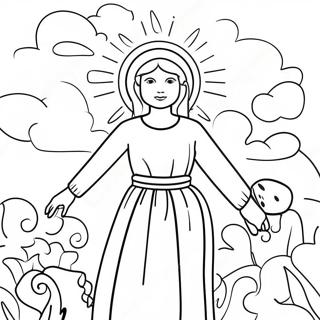 Colorful Revelation Coloring Page 121557-56228