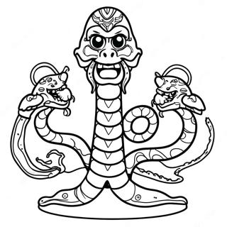 Hydra Coloring Pages