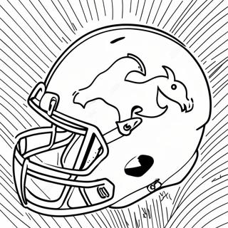 Denver Broncos Helmet Coloring Page 121659-56306