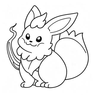 Flareon Coloring Page 121757-56373