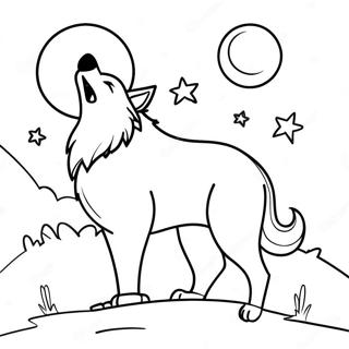 Wolf Coloring Pages