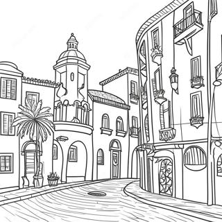 Spain Coloring Page 121809-56416