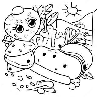 Colorful Spanish Fiesta Coloring Page 121810-56419
