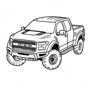 Ford Raptor Coloring Pages