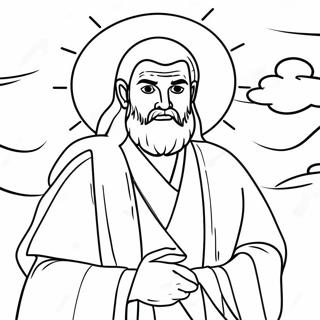 Elijah Coloring Pages