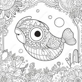 Intricate Kerby Rosanes Fantasy Scene Coloring Page 121989-56557