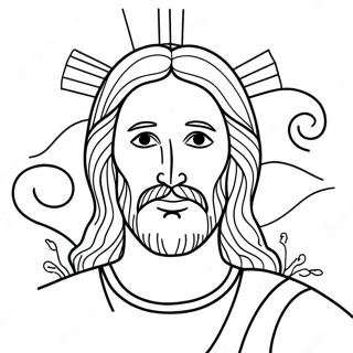 Jesus Loves You Coloring Pages