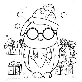 Harry Potter Christmas Coloring Page 122142-56676