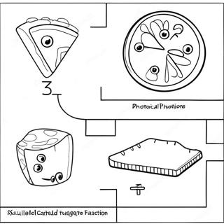 Challenging 5th Grade Fractions Coloring Page 122222-56801