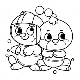 Pomni And Jax In A Fun Adventure Coloring Page 122272-56834