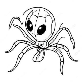 Cool Spider Punk In Action Coloring Page 122348-56894