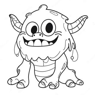 Ugly Monster Coloring Page 122397-56930