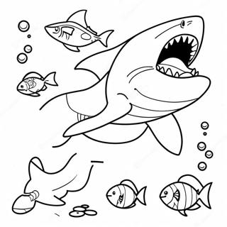 Shark Week Coloring Pages