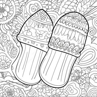 Mittens Sheet Coloring Page 122526-57031