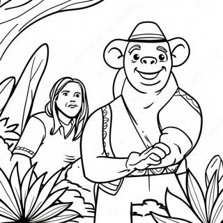 Jumanji Coloring Page 122604-57090