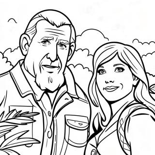 Jumanji Coloring Page 122604-57091