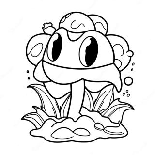 Piranha Plant Coloring Pages