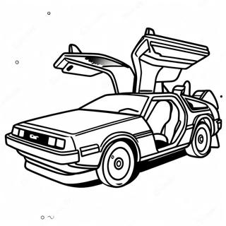 Back To The Future Coloring Page 122682-57151