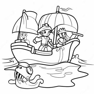 Cartoon Coloring Pages