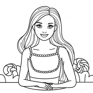 Bibble Barbie Coloring Page 122940-57350