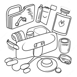 Healthcare Posters Coloring Pages