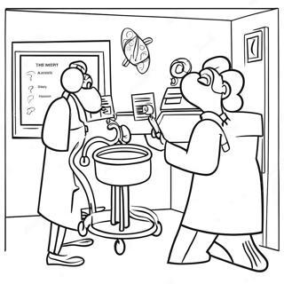 Healthcare Posters Coloring Page 122966-57372