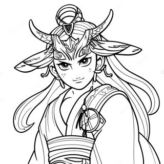 Tengen Uzui Coloring Page 123067-57449