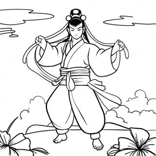 Tengen Uzui Coloring Page 123067-57450