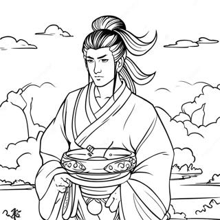 Tengen Uzui Coloring Page 123067-57451