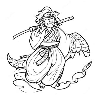 Tengen Uzui Coloring Page 123067-57452