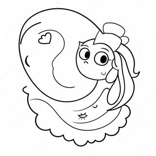 I Love You To The Moon And Back Coloring Page 123119-57489