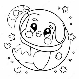 Cute I Love You To The Moon And Back Coloring Page 123120-57494