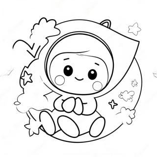 Adorable I Love You To The Moon And Back Coloring Page 123122 57501