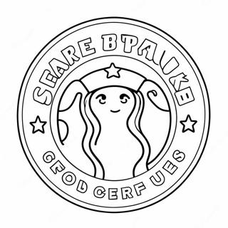 Cute Starbucks Coffee Cup Coloring Page 123172-57533