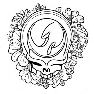 Grateful Dead Coloring Pages