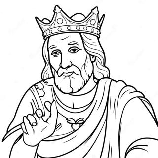 King David Coloring Pages