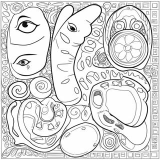 Body Parts Coloring Pages