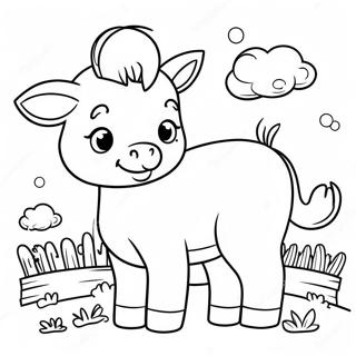 Farm Coloring Pages