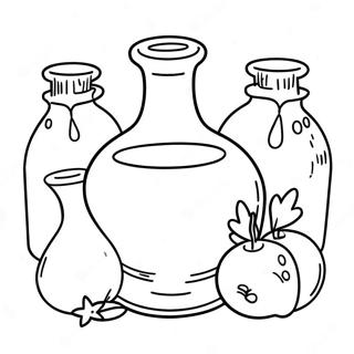 Potion Coloring Page 123789-58012